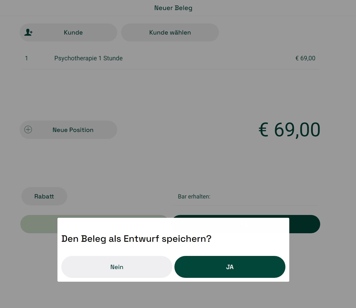 Neuer Beleg