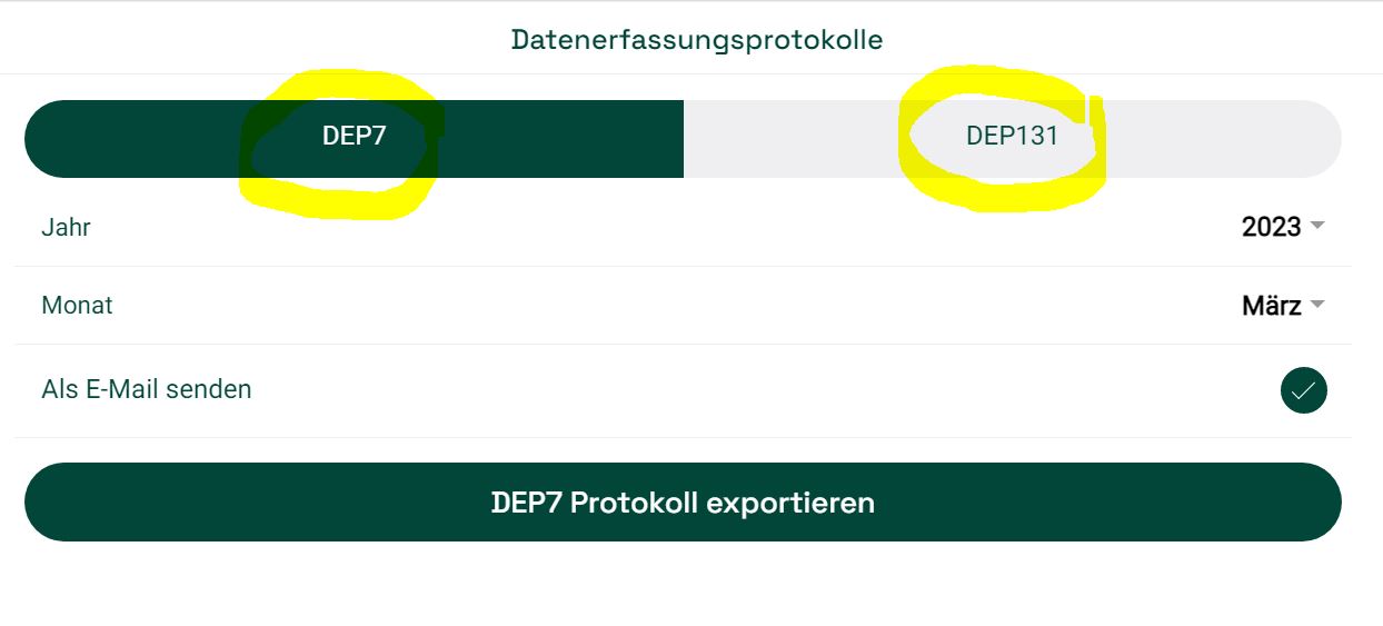 Neuer Beleg