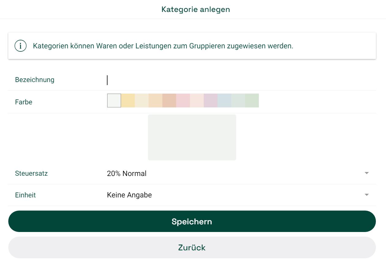 Kategorien